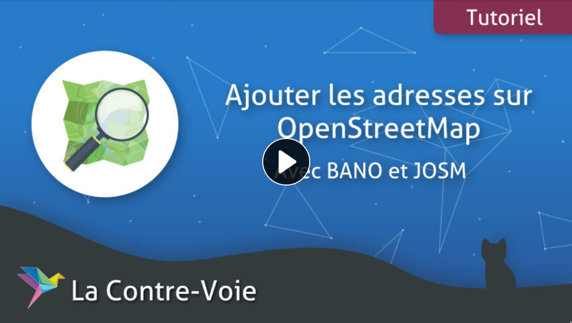 Vignette d’aperçu de notre vidéo PeerTube présentant OpenStreetMap